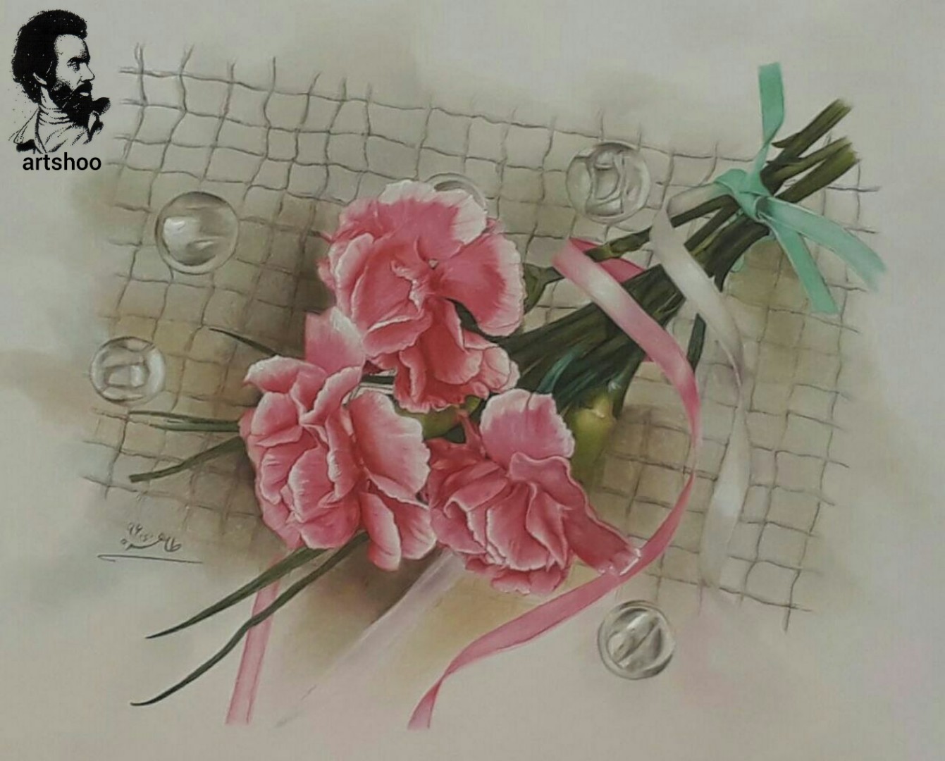 نقاشی مدادرنگی اورژینال